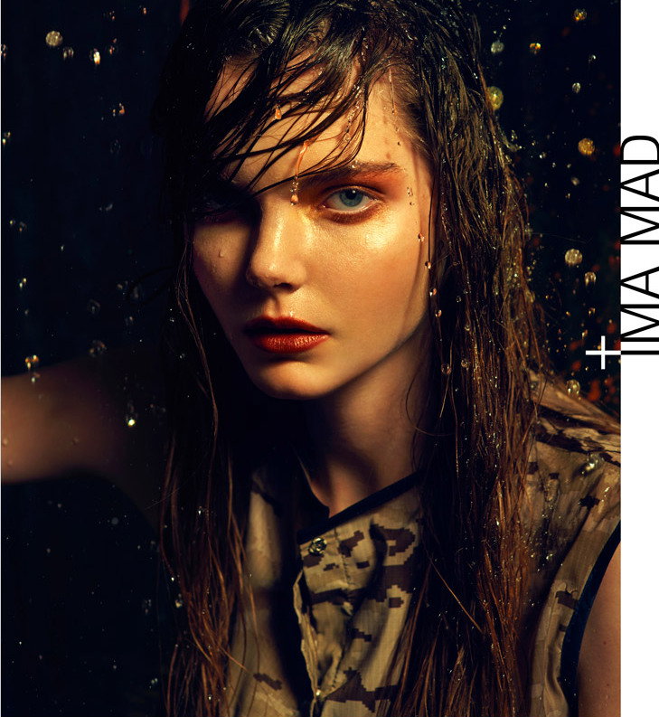 IMA MAD, kampania 2014, mod. Patrycja (Model Plus) Weronika Dus (8fi Models), fot. Adam Pluciński