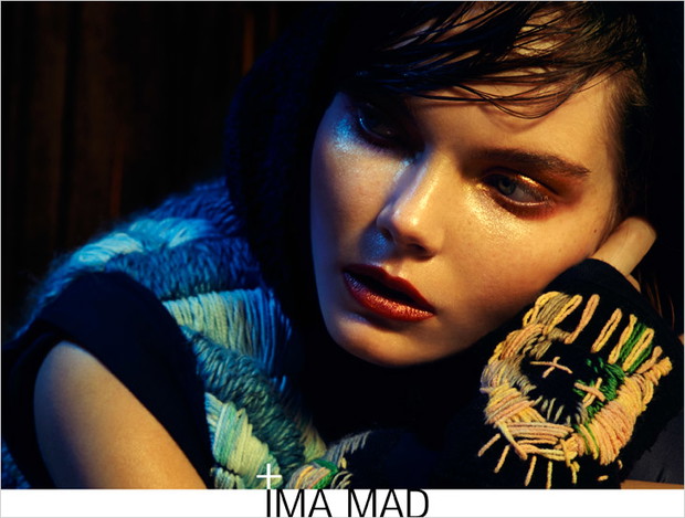 IMA MAD, kampania 2014, mod. Patrycja (Model Plus) Weronika Dus (8fi Models), fot. Adam Pluciński