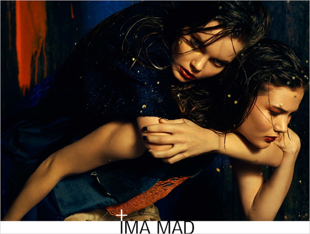 IMA MAD, kampania 2014, mod. Patrycja (Model Plus) Weronika Dus (8fi Models), fot. Adam Pluciński
