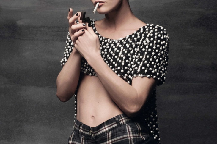 Vanessa Paradis w obiektywie Karla Lagerfelda dla ELLE France