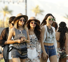 Gwiazdy na festiwalu Coachella 2014