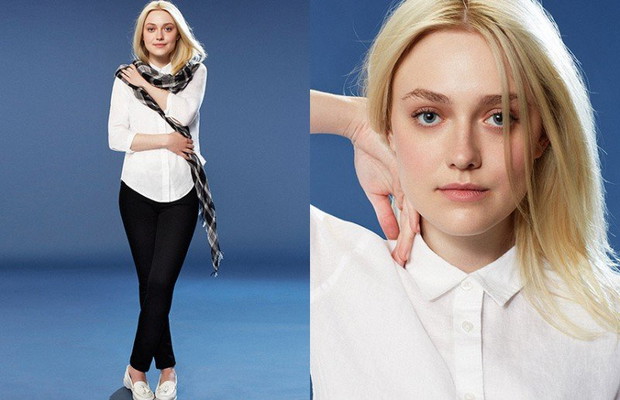 Dakota Fanning i Tom Odell dla Uniqlo