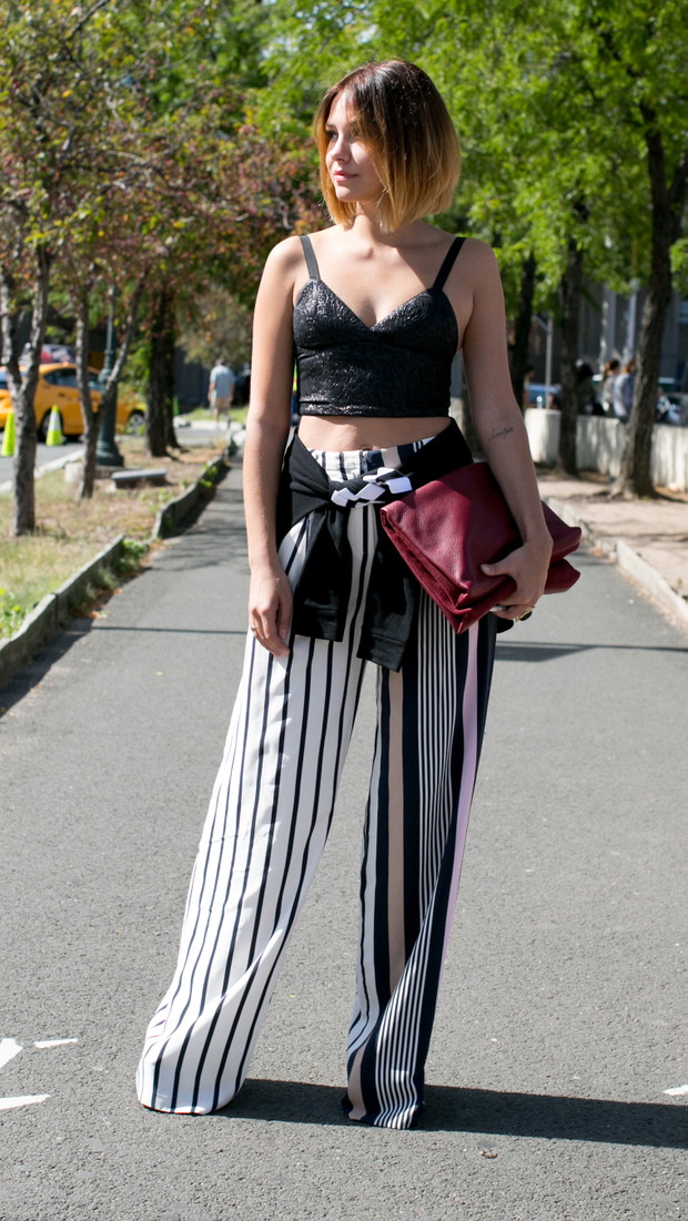 Kolorowe spodnie - trendy wiosna lato 2014