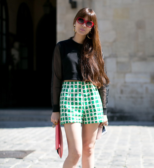 Modne szorty - trendy wiosna lato 2014