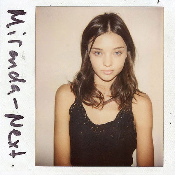 Polaroidy modelek - zanim stały się sławne