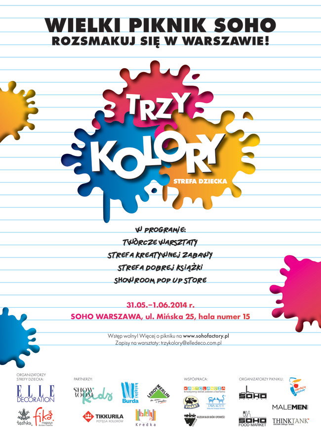 Wielki piknik Soho - Trzy kolory