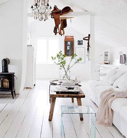 Wnętrza w stylu shabby