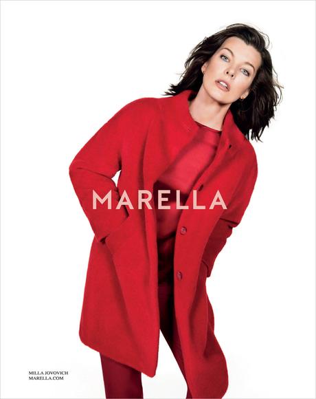 Milla Jovovich w kampanii Marella jesień-zima 2014/2015