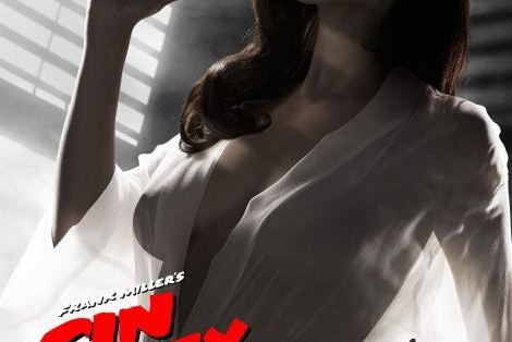 Gwiazdy na plakatach do filmu "Sin City: damulka warta grzechu"