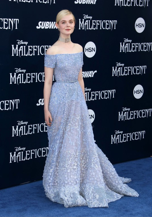 Angelina Jolie i Elle Fanning promują film Czarownica