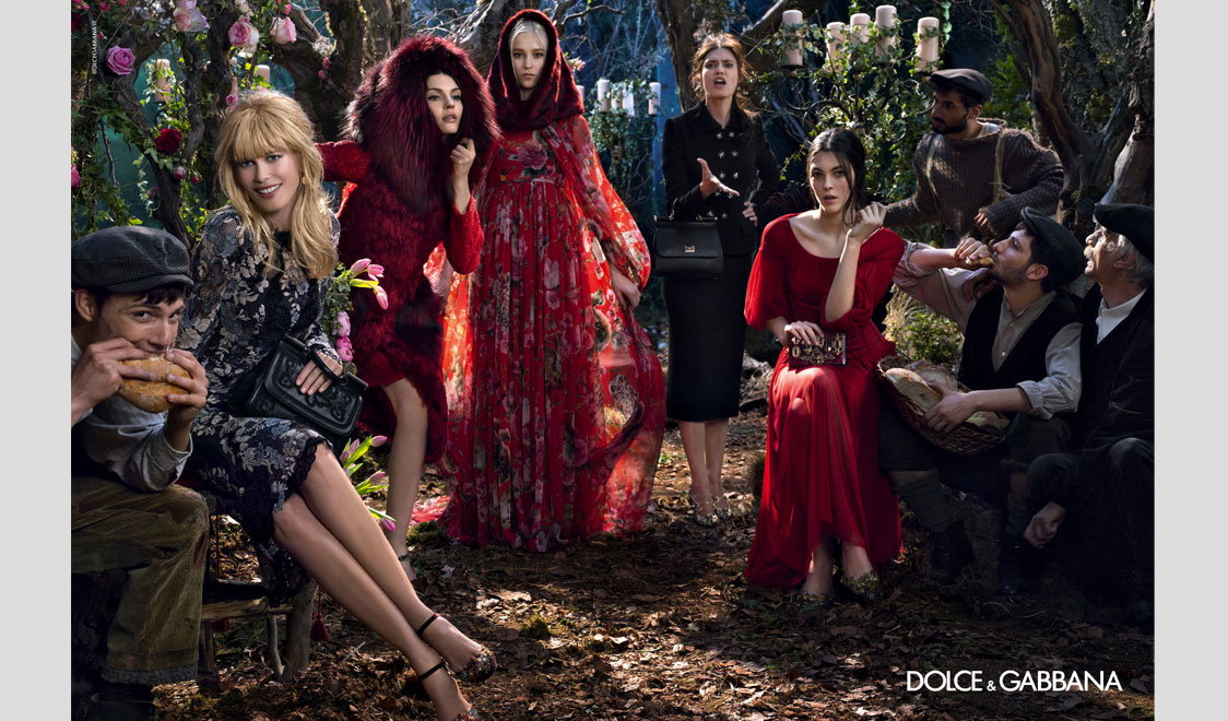 Dolce & Gabbana jesień-zima 2014/2015 - Claudia Schiffer w kampanii!!!