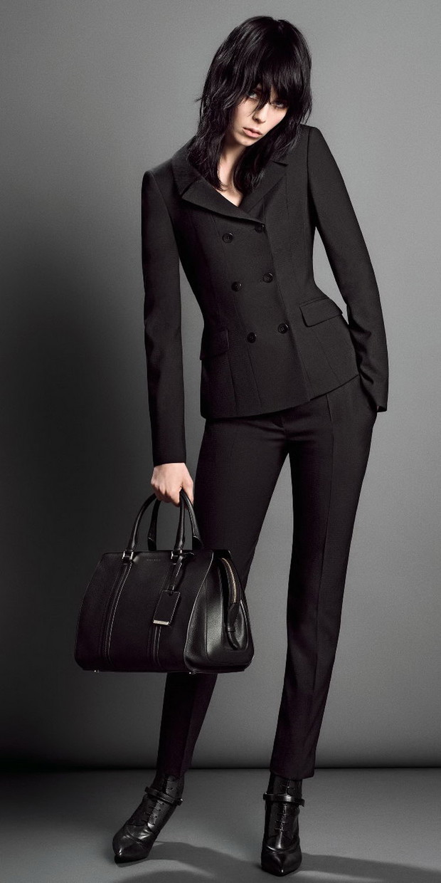 Edie Campbell i Scott Eastwood w kampanii Hugo Boss
