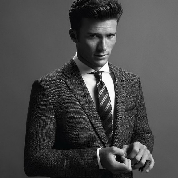 Edie Campbell i Scott Eastwood w kampanii Hugo Boss