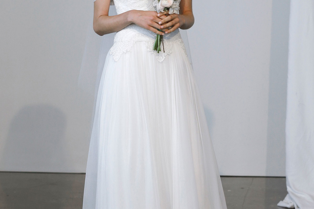 Suknie ślubne 2015: Marchesa wiosna 2015