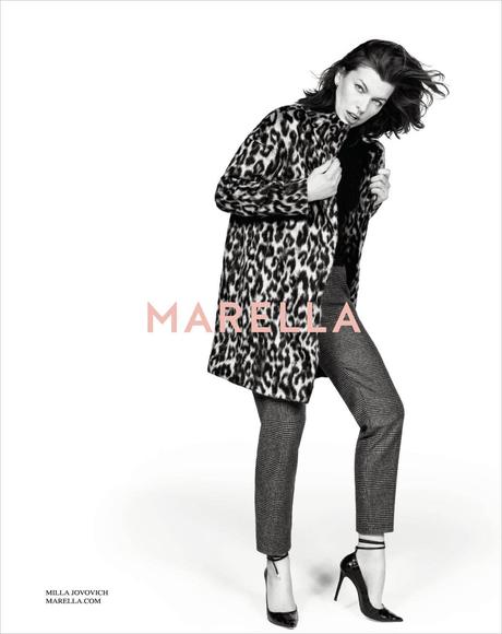 Milla Jovovich w kampanii Marella jesień-zima 2014/2015