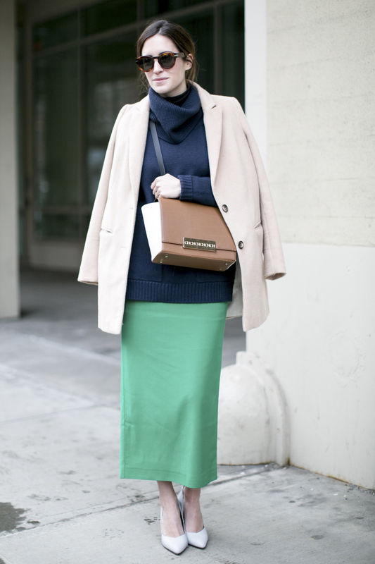 Street fashion: pastele