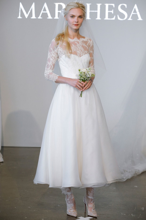Suknie ślubne 2015: Marchesa wiosna 2015