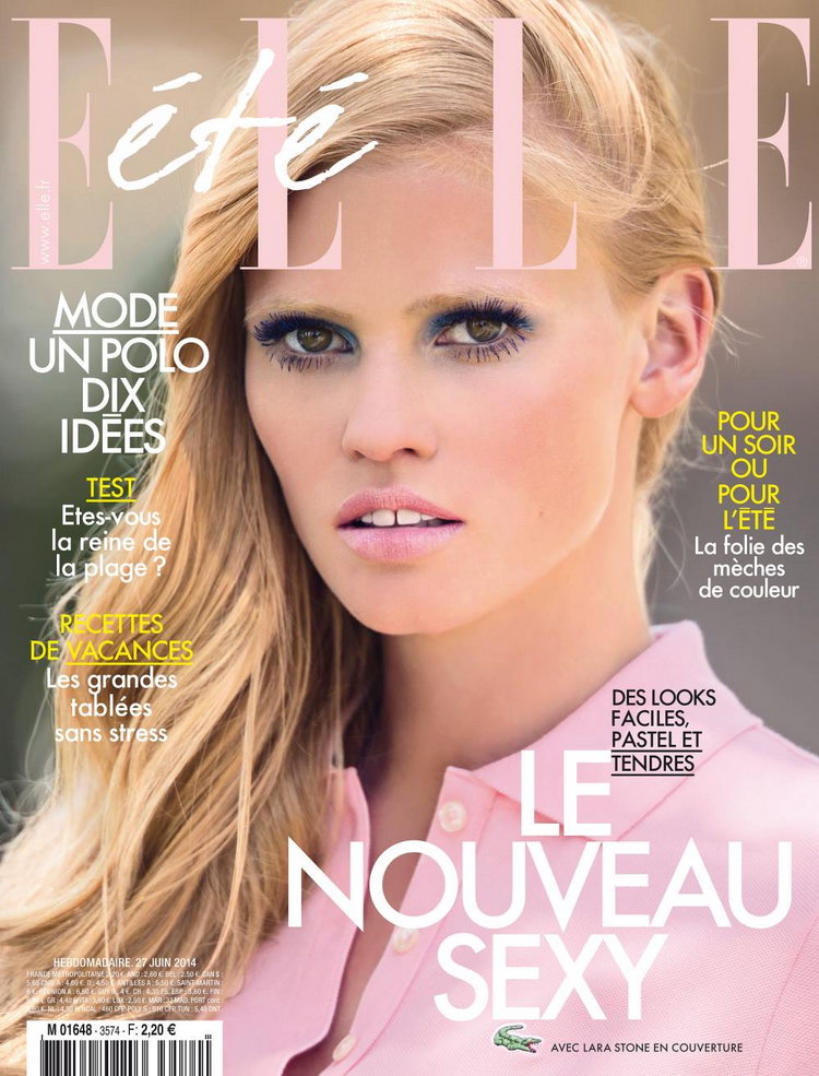 Lara Stone gwiazdą ELLE France!