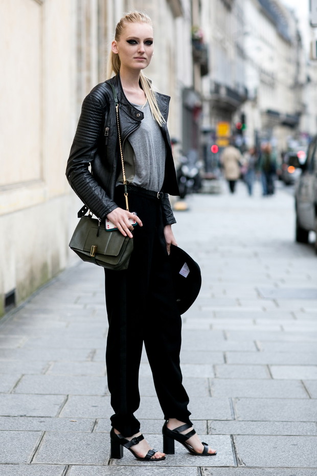 Street fashion: Paris Fashion Week Haute Couture jesień-zima 2014/2015
