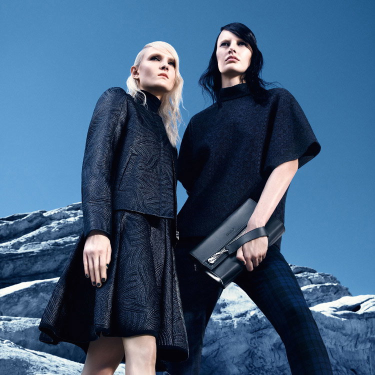 Maja Salamon i Amanda Murphy w kampanii Hugo by Hugo Boss