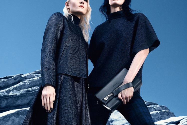Maja Salamon i Amanda Murphy w kampanii Hugo by Hugo Boss