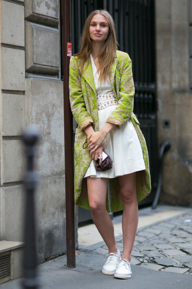 Street fashion: Paris Fashion Week Haute Couture jesień-zima 2014/2015