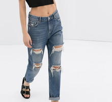 Boyfriend jeans - trendy wiosna lato 2014