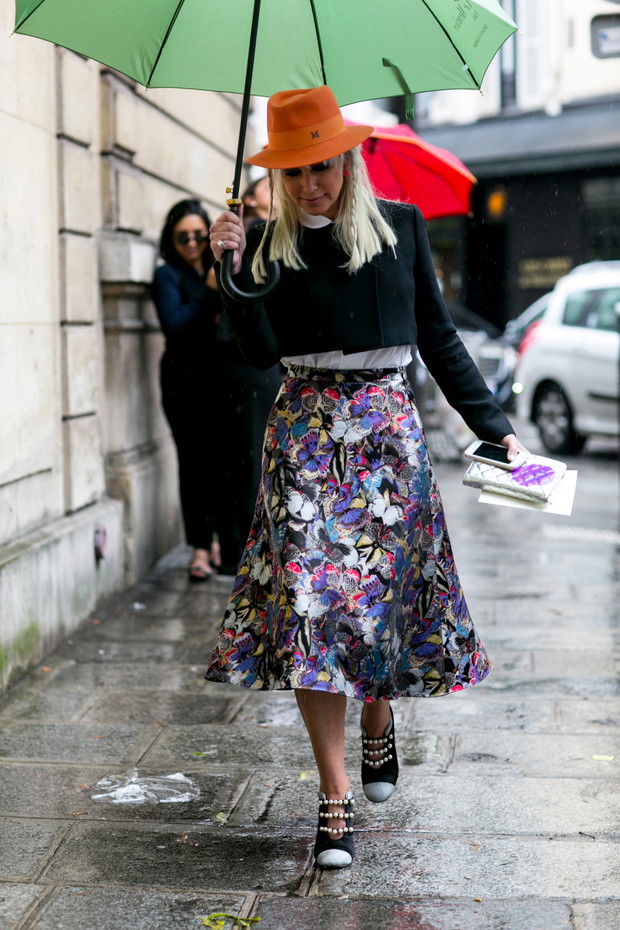 Street fashion: Paris Fashion Week Haute Couture jesień-zima 2014/2015