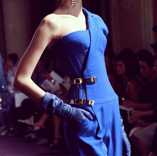 Versace haute couture jesień-zima 2014/2015 - relacja Instagram