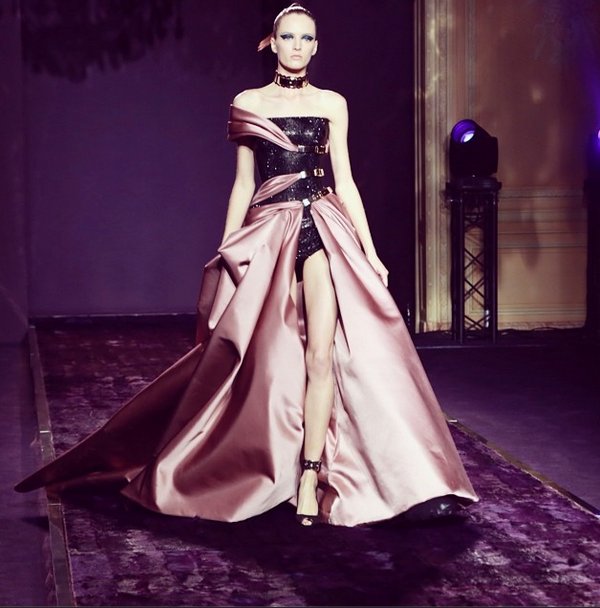 Versace haute couture jesień-zima 2014/2015 - relacja Instagram