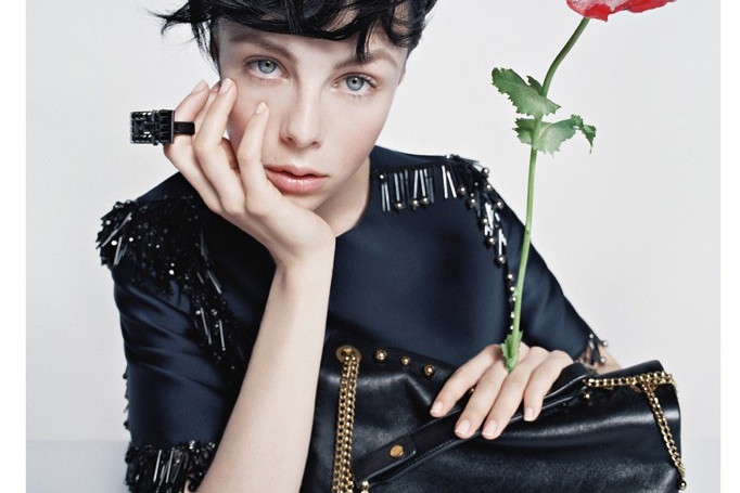 Edie Campbell w kampanii Lanvin jesień-zima 2014-2015