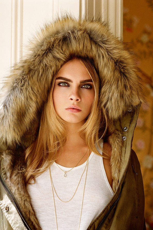 Cara Delevingne w kampanii Topshop jesień-zima 2014/2015