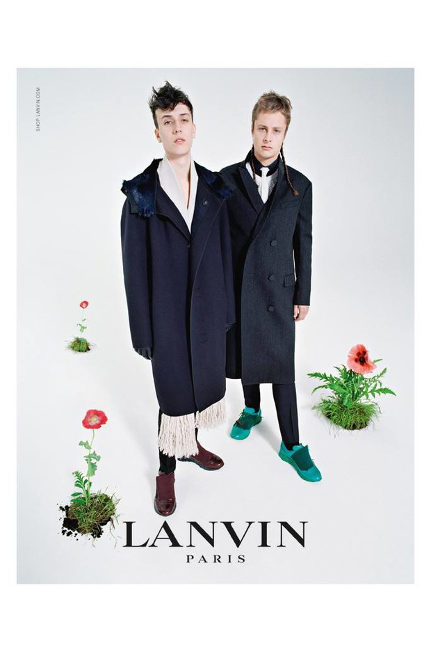 Edie Campbell w kampanii Lanvin jesień-zima 2014-2015
