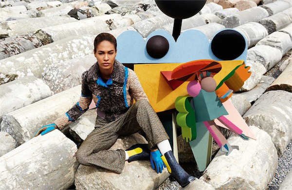 Joan Smalls w kampanii Missoni jesień-zima 2014/2015