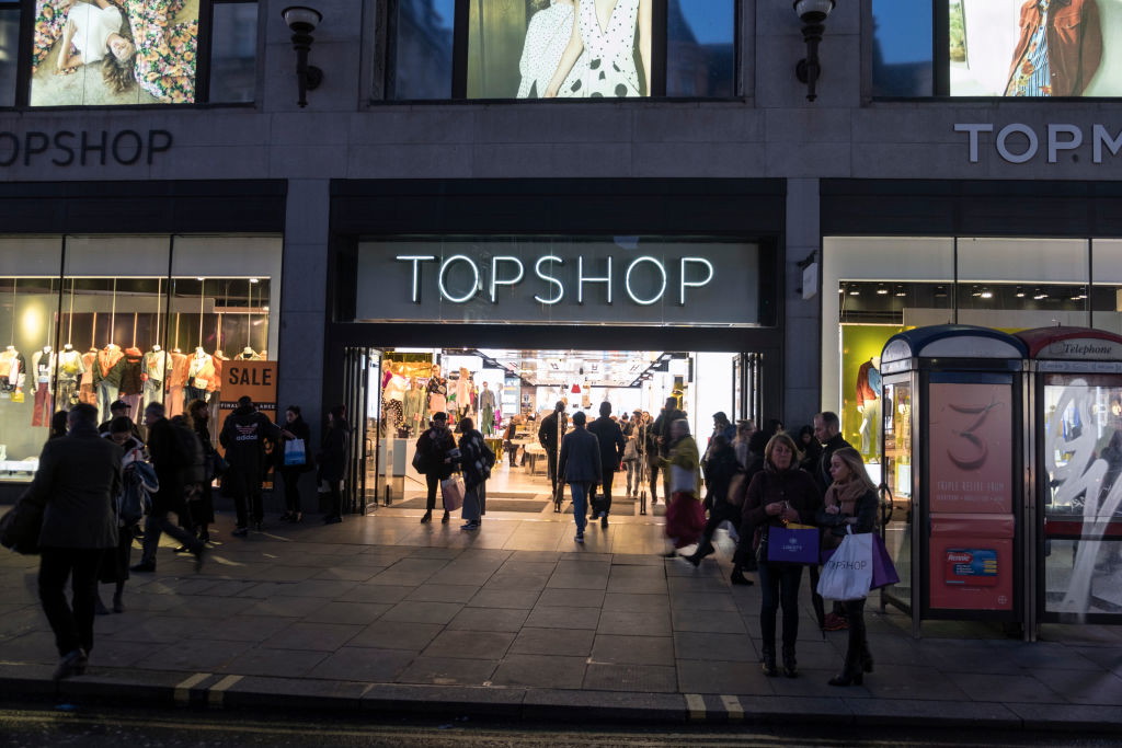 Topshop zamyka sklepy