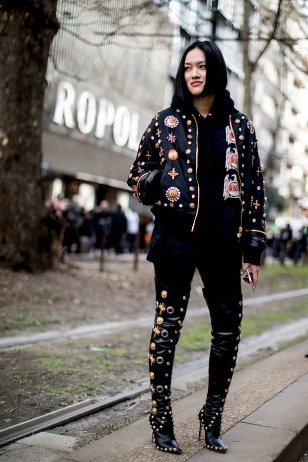 Street fashion: Milan Fashion Week jesień-zima 2017/2018