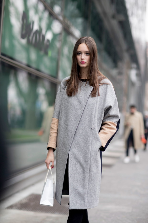 Street fashion: modelki off duty na Milan Fashion Week AW17