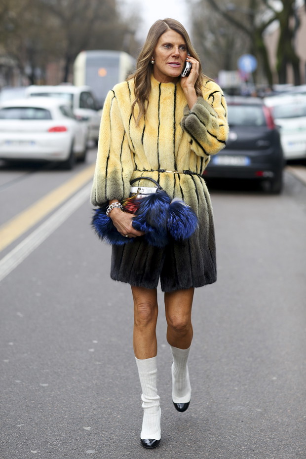 Białe buty - street fashion