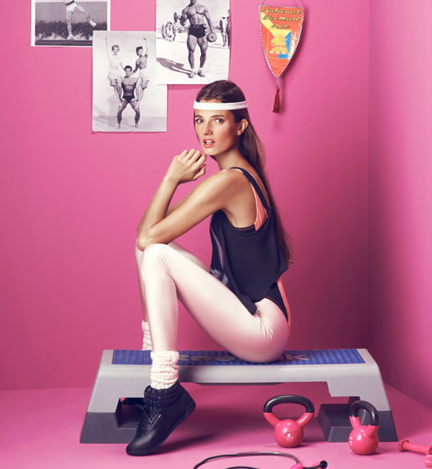 Kamila Szczawińska i Ola Kowal w kampanii Reebok Classic