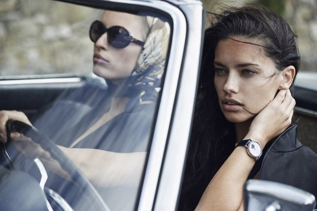 Adriana Lima i Karolina Kurkova w kampanii zegarków IWC