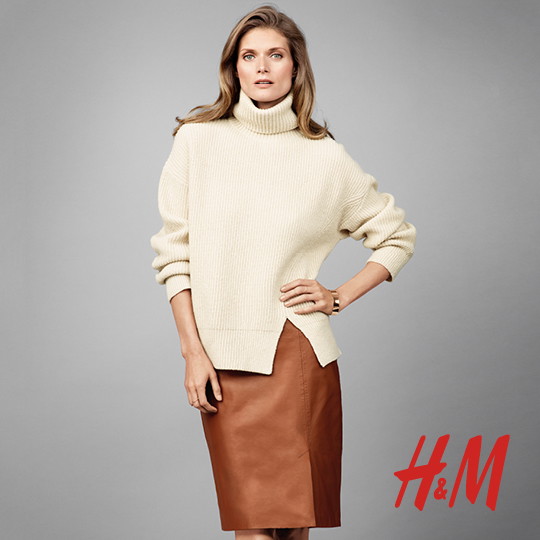 Małgosia Bela w kampanii H&M Modern Classic Premium Collection