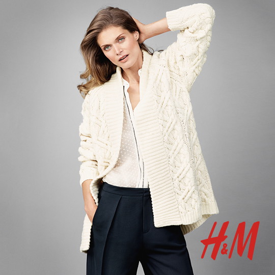 Małgosia Bela w kampanii H&M Modern Classic Premium Collection