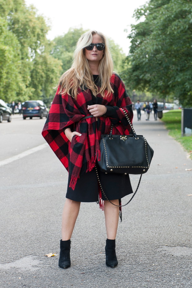 Street fashion: London Fashion Week wiosna-lato 2015