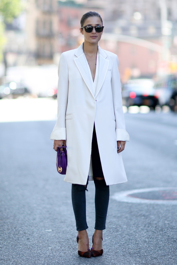 Street fashion: New York Fashion Week wiosna-lato 2015