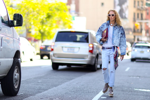 Street fashion: New York Fashion Week wiosna-lato 2015