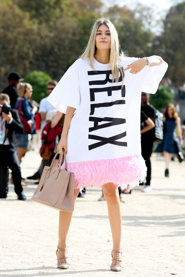 Street fashion: Paris Fashion Week wiosna-lato 2015