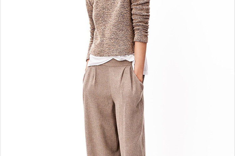 Daria Werbowy w zimowym lookbooku Mango
