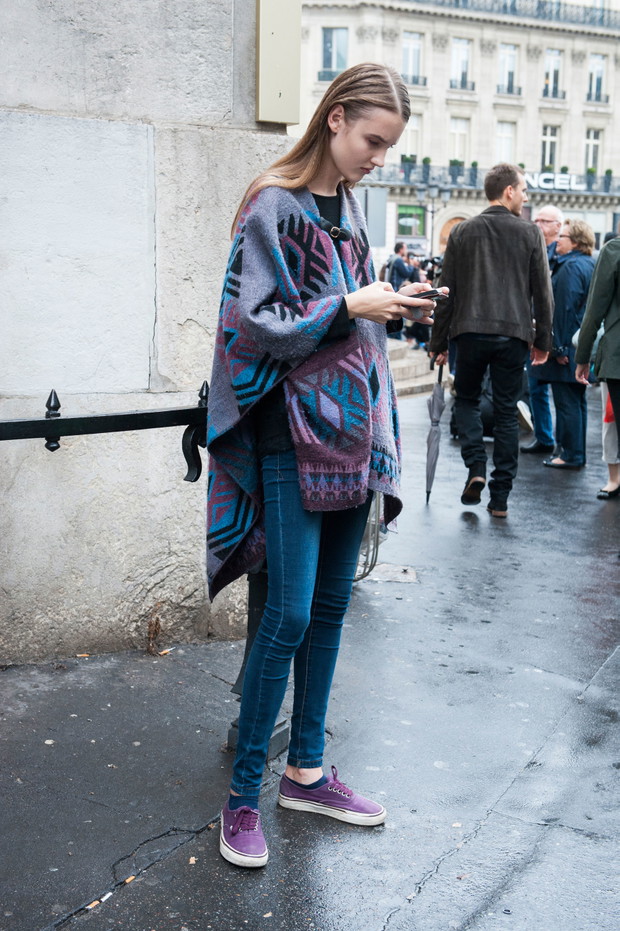 Street fashion: płaszcze na jesień