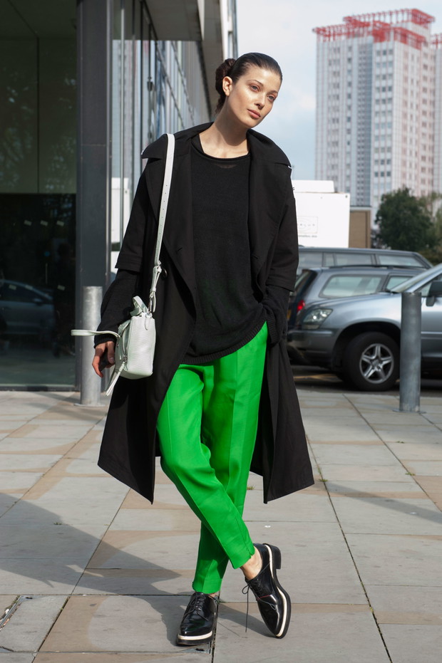 Street fashion: płaszcze na jesień
