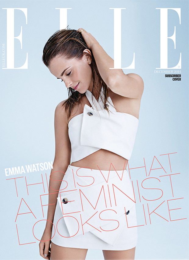 Emma Watson w grudniowym ELLE UK (WIĘCEJ ZDJĘĆ)